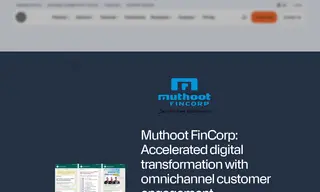 Preview of the Muthoot Fincorp Case Study