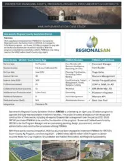 Preview of the Brown and Caldwell Case Study