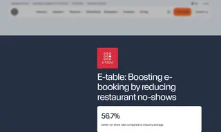 Preview of the E-table Case Study