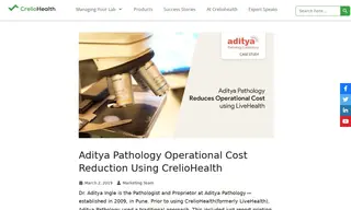 Preview of the Aditya Pathology Case Study