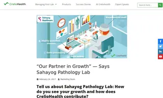 Preview of the Sahayog Pathology Lab Case Study