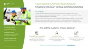 Preview of the Multinational Chemical Manufacturing Company Case Study