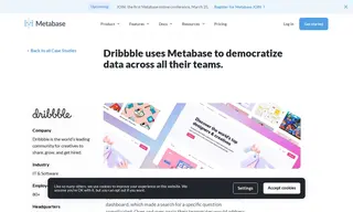 Preview of the Dribbble Case Study