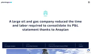 Preview of the Large Oil and Gas Company Case Study