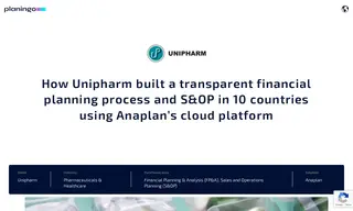 Preview of the Unipharm Case Study