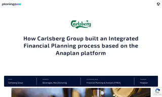 Preview of the Carlsberg Group Case Study