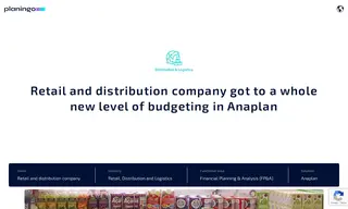 Preview of the Retail and Distribution Company Case Study