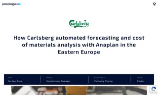 Preview of the Carlsberg Group Case Study
