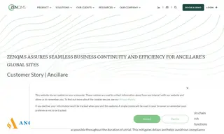 Preview of the Ancillare Case Study