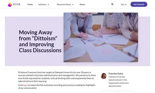 Preview of the Oakland University Case Study