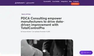 Preview of the PDCA Consulting Case Study