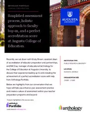 Preview of the Augusta University Case Study
