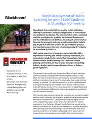 Preview of the Chandigarh University Case Study