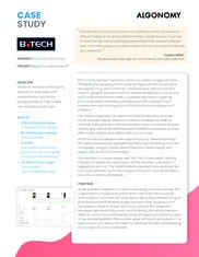 Preview of the B.Tech Case Study