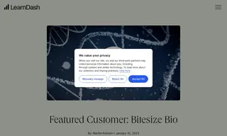 Preview of the Bitesize Bio Case Study