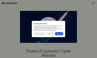 Preview of the OptinMonster University Case Study