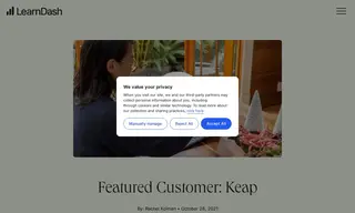 Preview of the Keap Case Study