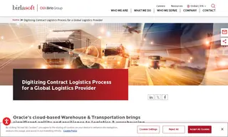 Preview of the Global Logistics Provider Case Study