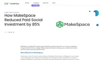 Preview of the MakeSpace Case Study