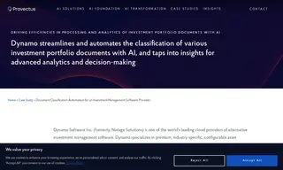 Preview of the Dynamo Software Case Study