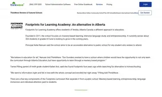 Preview of the Footprints for Learning Academy Case Study