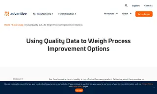 Preview of the Global Food Product Manufacturer Case Study