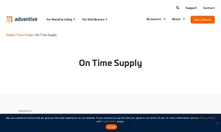 Preview of the On Time Supply Case Study