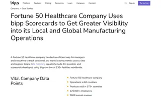 Preview of the Fortune 50 Healthcare Company Case Study