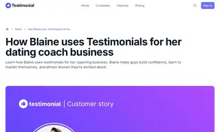 Preview of the Dating by Blaine Case Study