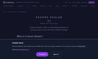 Preview of the Frames Dealer Case Study