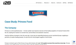 Preview of the Princes Food Case Study