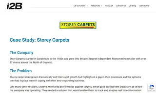 Preview of the Storey Carpets Case Study