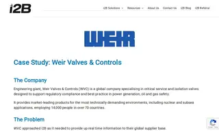 Preview of the Weir Valves & Controls UK Case Study