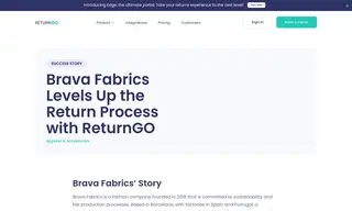 Preview of the Brava Fabrics Case Study