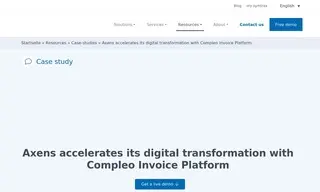 Preview of the Axens Case Study