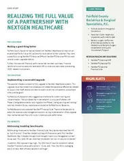 Preview of the Fairfield County Bariatrics Case Study