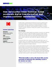 Preview of the Eastman Kodak Company Case Study
