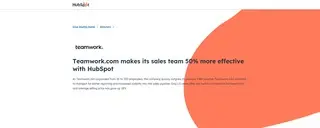 Preview of the Teamwork.com Case Study