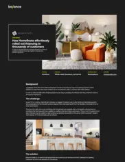 Preview of the HomeRoots Case Study