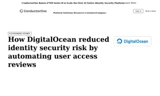 Preview of the DigitalOcean Case Study