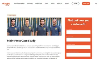 Preview of the Maintracts Services Case Study