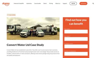 Preview of the Convert Water Ltd Case Study