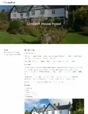 Preview of the Lindeth Howe Hotel Case Study