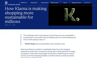 Preview of the Klarna Case Study