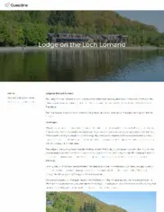 Preview of the Lodge on the Loch Lomond Case Study