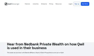 Preview of the Nedbank Private Wealth Case Study