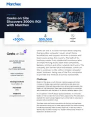 Preview of the Geeks on Site Case Study