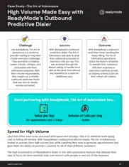 Preview of the The Art of Admissions Case Study