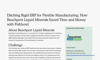 Preview of the Beachport Liquid Minerals Case Study