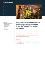 Preview of the Pulp and Paper Manufacturer Case Study